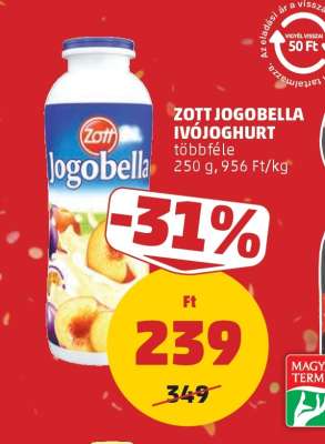 Zott Jogobella Ivójoghurt
