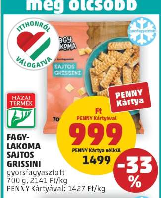 FAGY-LAKOMA SAJTOS GRISSINI