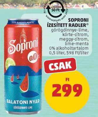 Soproni Ízesített Radler
