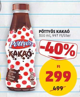 PÖTTYÖS Kakaó*