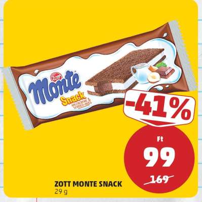 ZOTT Monte snack