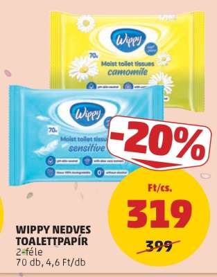 Wippy Nedves Toalettpapír