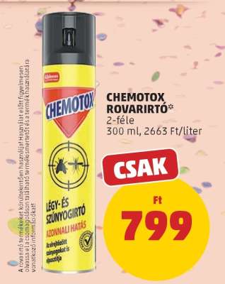 CHEMOTOX ROVARIRTÓ