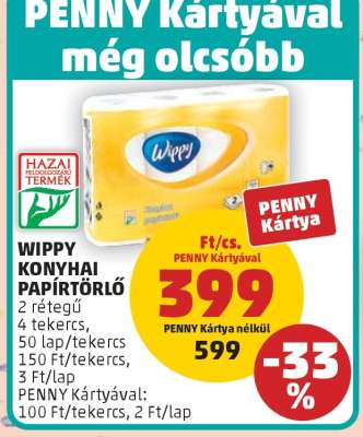 Wippy Konyhai Papírtörlő