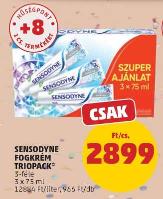 Sensodyne Fogkrém Triopack