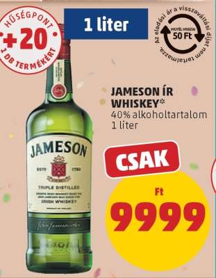 JAMESON Ír whiskey*