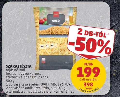 SZÁRAZTÉSZTA