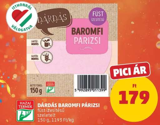 Dárdás Baromfi Párizsi