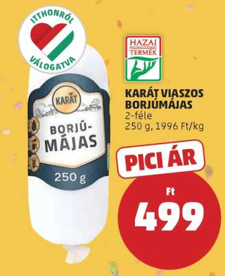 KARÁT Viaszos Borjúmájas