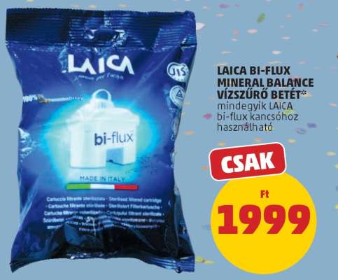 LAICA BI-FLUX MINERAL BALANCE VÍZSZŰRŐ BETÉT