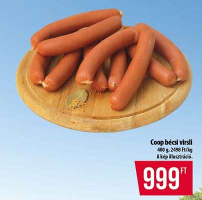 Coop Bécsi virsli