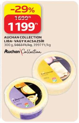 AUCHAN COLLECTION LIBA- VAGY KACSASZÍR