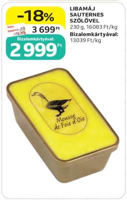 LIBAMÁJ SAUTERNES SZŐLŐVEL