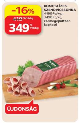 Kometa ízes szendvicssonka