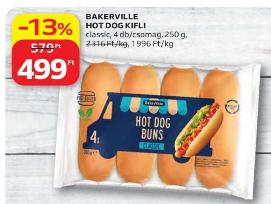 BAKERVILLE HOT DOG KIFLI