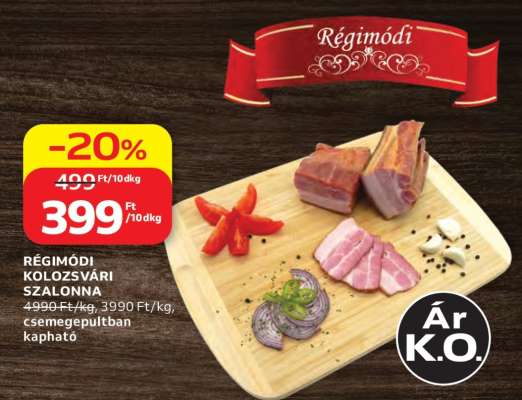 Régimódi Kolozsvári Szalonna