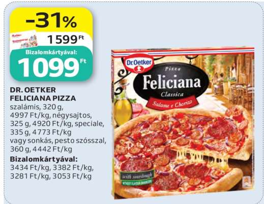Dr. Oetker Feliciana pizza
