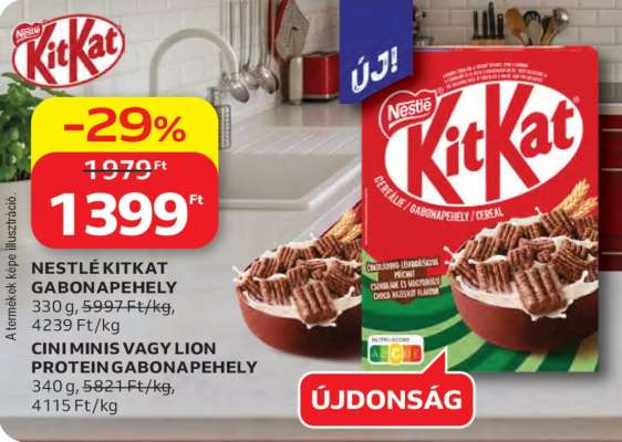 NESTLÉ KitKat Gabonapehely
