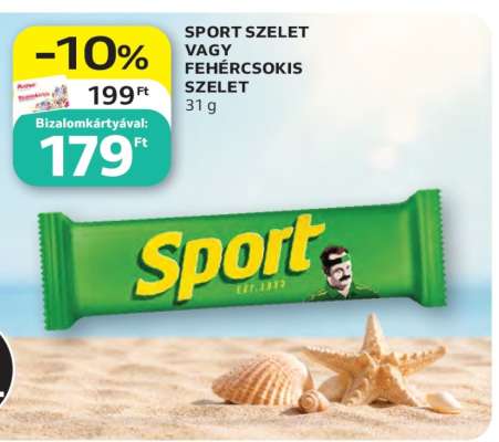 SPORT SZELET VAGY FEHÉRCSOKIS SZELET