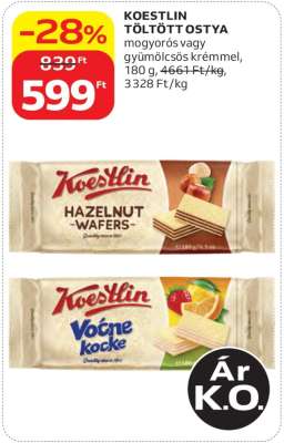 KOESTLIN TÖLTÖTT OSTYA