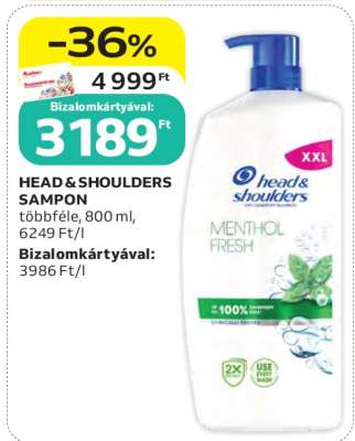 HEAD & SHOULDERS Sampon*