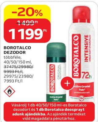 BOROTALCO DEZODOR