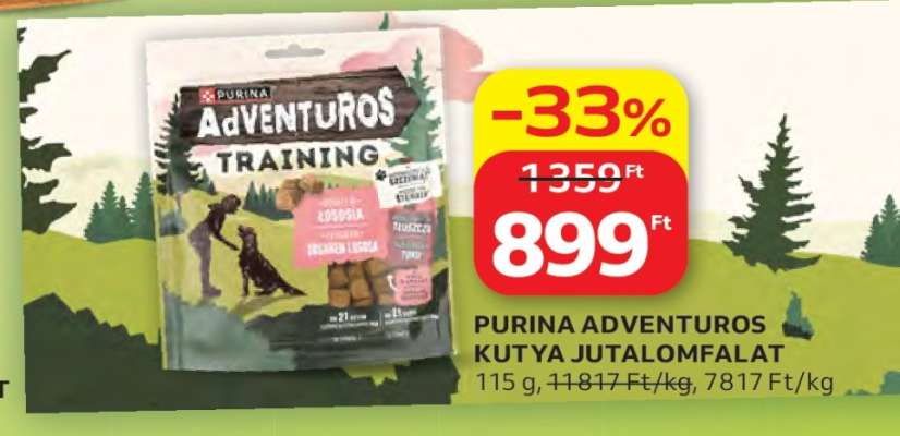 PURINA ADVENTUROS KUTYA JUTALOMFALAT