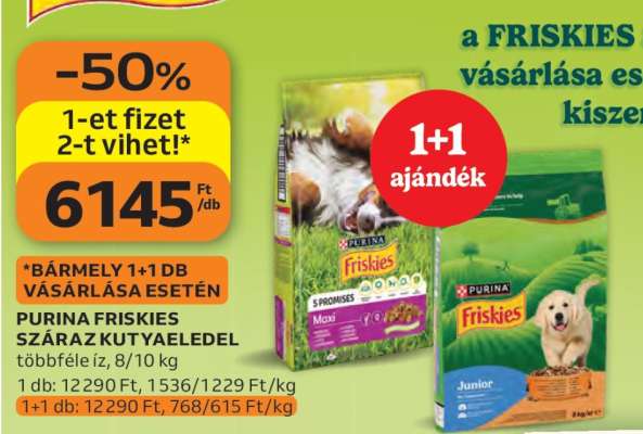 Purina Friskies Száraz Kutyaeledel