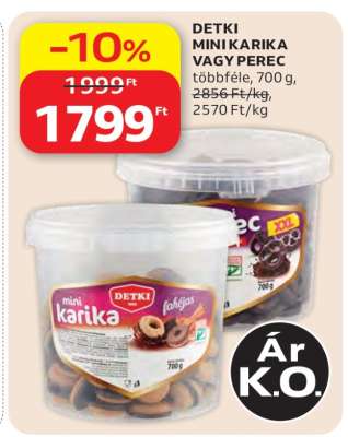 DETKI MINI KARIKA VAGY PEREC
