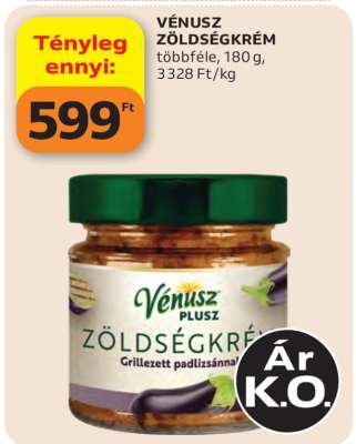 Vénusz Zöldségkrém