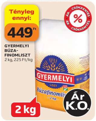 Gyermelyi Búza-finomliszt