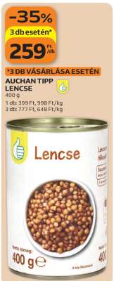 AUCHAN TIPP LENCSE