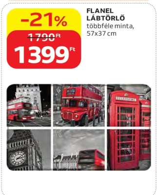 FLANEL LÁBTÖRLŐ