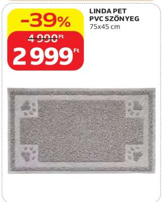 LINDA PET PVC SZŐNYEG