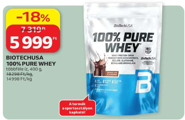 BIOTECHUSA 100% PURE WHEY
