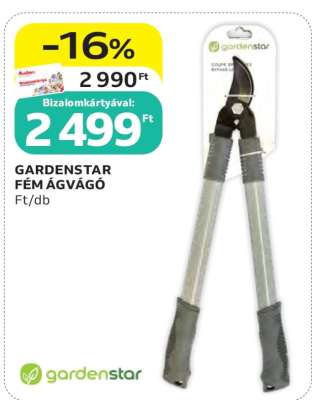 GARDENSTAR FÉM ÁGVÁGÓ