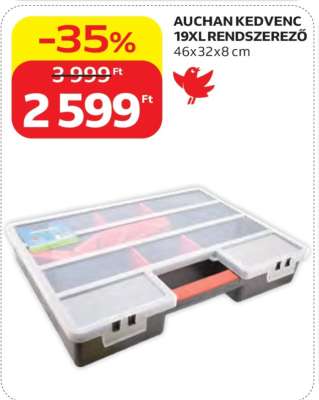 AUCHAN KEDVENC 19XL RENDSZEREZŐ