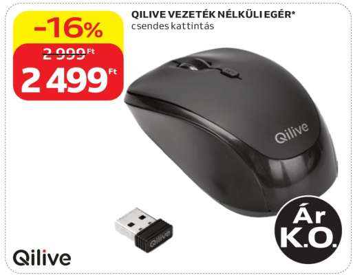 Qilive Vezeték Nélküli Egér