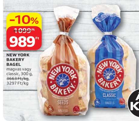 NEW YORK BAKERY BAGEL