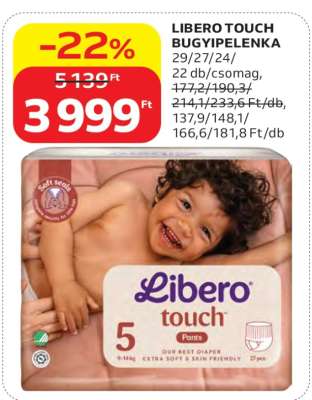 LIBERO TOUCH BUGYIPELENKA