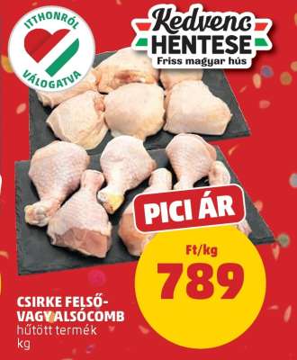 Csirke felső- vagy alsócomb