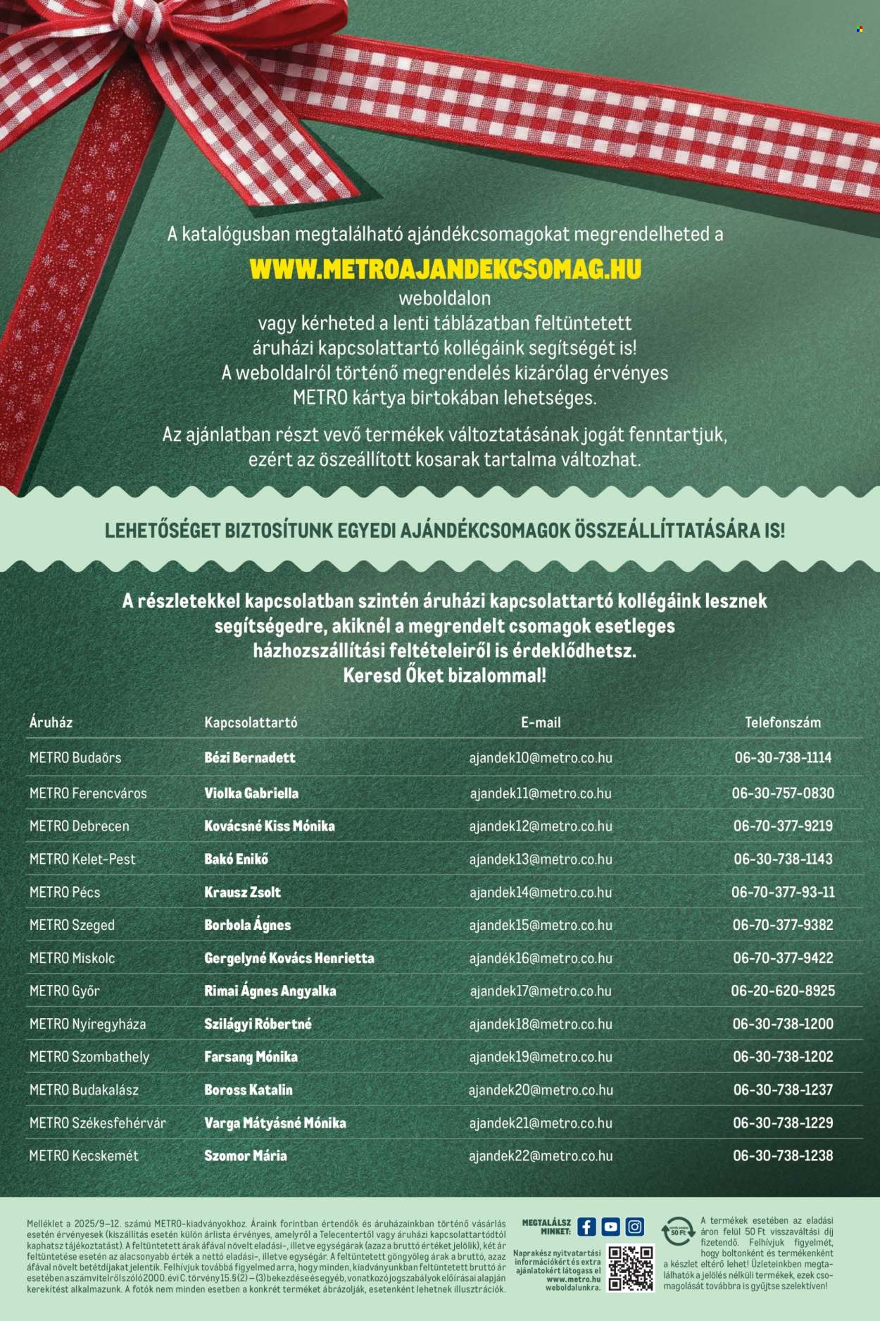 Metro akciós újság érvényes:  - 2026.09.15 - 2026.12.31. 11. oldal Oldal 11