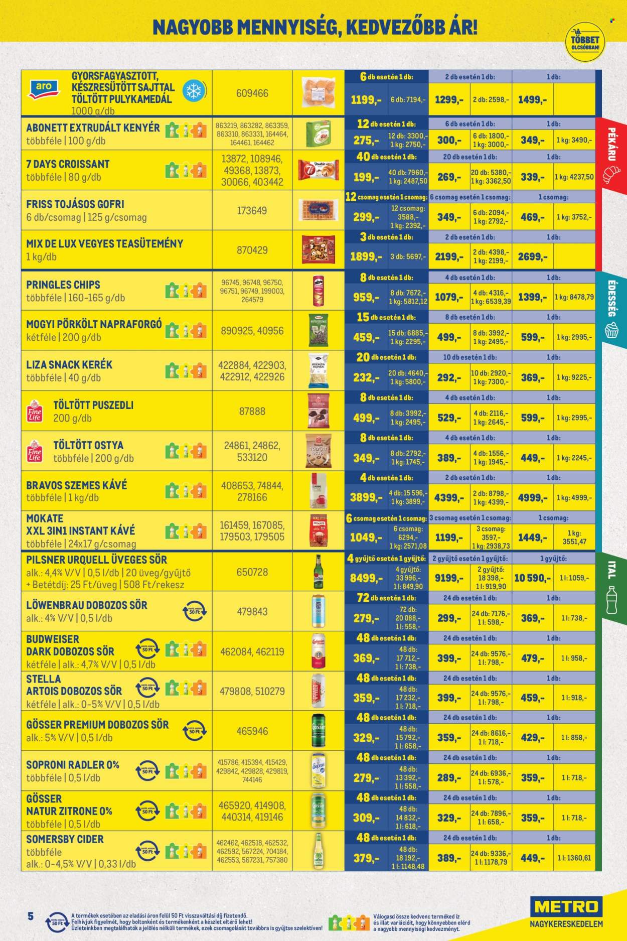 Metro akciós újság érvényes:  - 2026.09.01 - 2026.09.30. 5. oldal Oldal 5