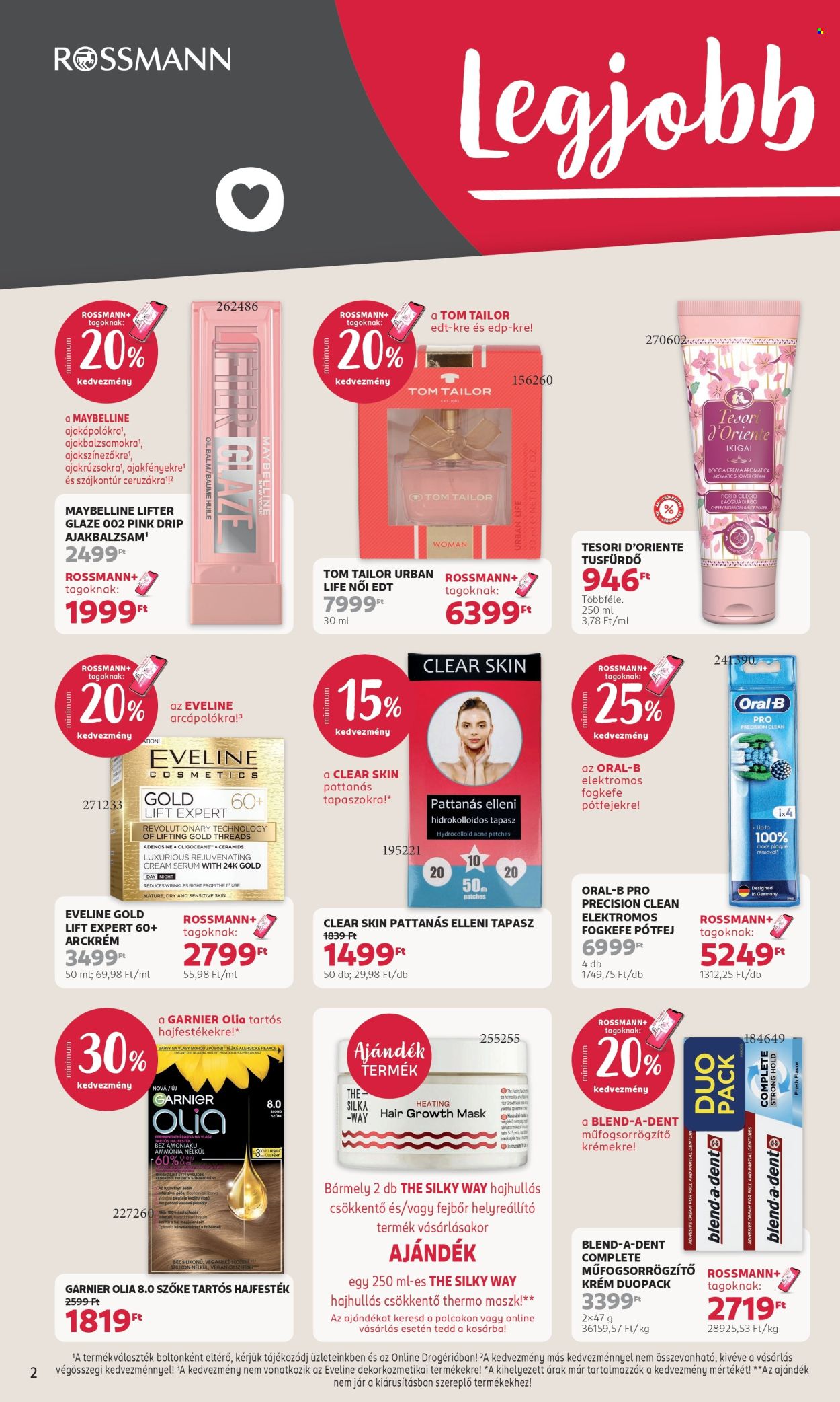 Rossmann akciós újság érvényes:  - 2026.08.31 - 2026.09.04. 2. oldal Oldal 2