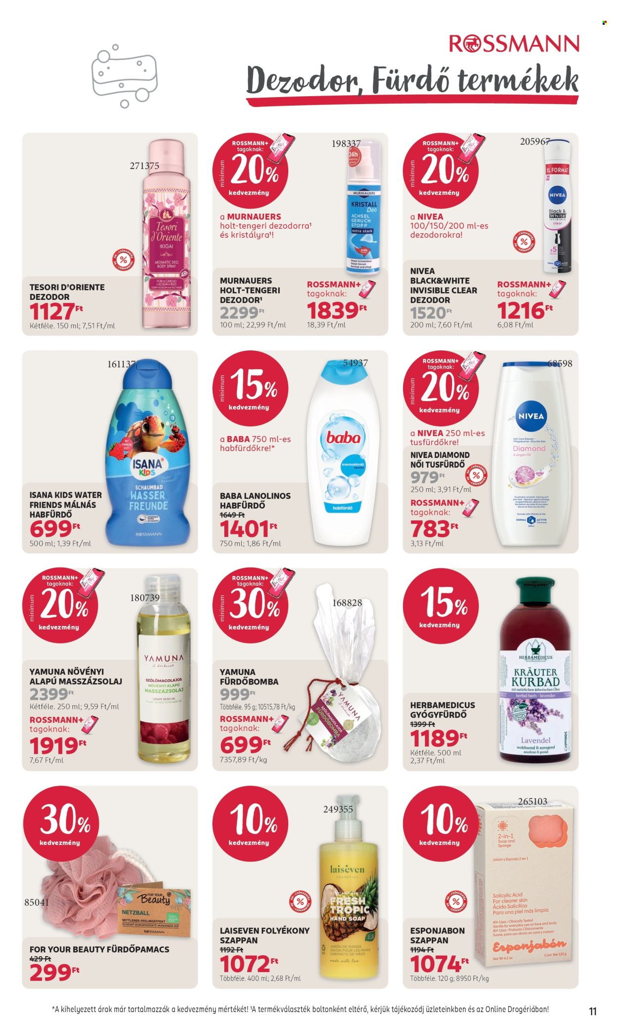 Rossmann akciós újság érvényes:  - 2026.08.31 - 2026.09.04. 13. oldal Oldal 13