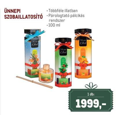 ÜNNEPI SZOBAILLATOSÍTÓ