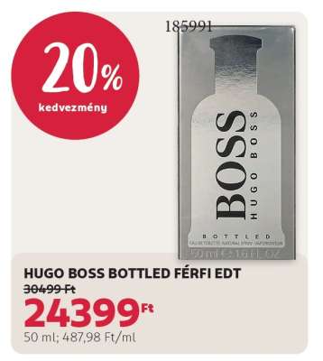 HUGO BOSS BOTTLED FÉRFI EDT