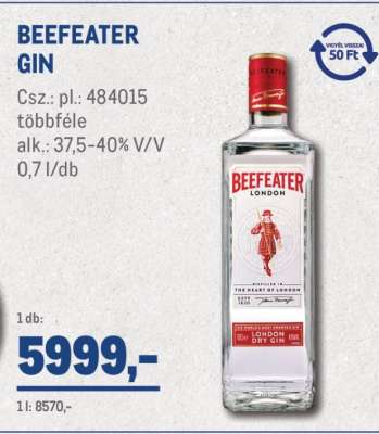 BEEFEATER GIN