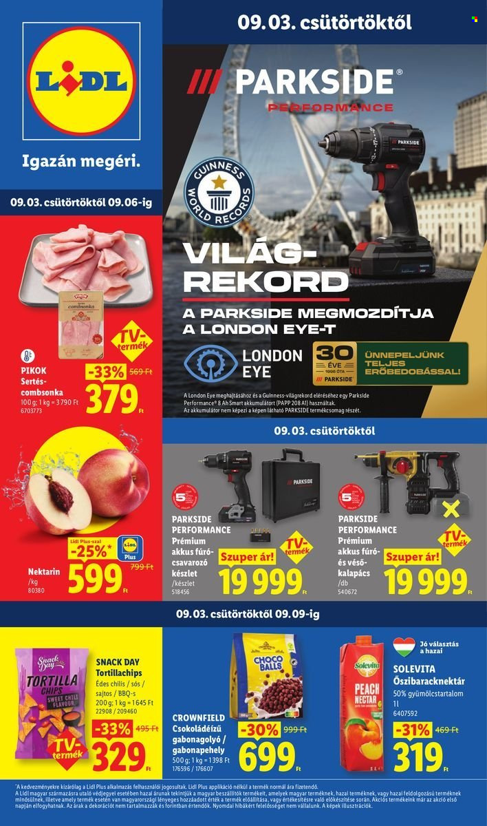 Lidl akciós újság érvényes:  - 2026.09.03 - 2026.09.09. 1. oldal Oldal 1