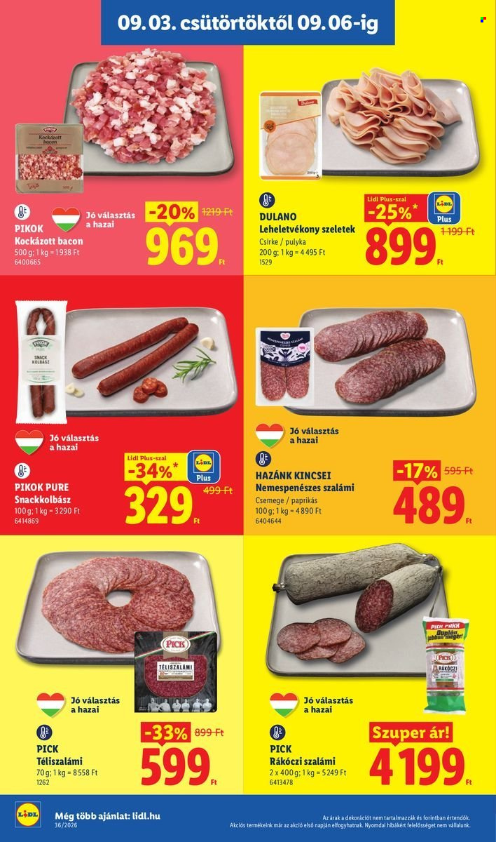 Lidl akciós újság érvényes:  - 2026.09.03 - 2026.09.09. 6. oldal Oldal 6